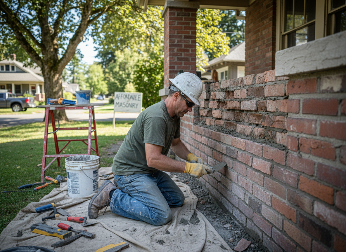 affordable masonry repair in Milwaukie