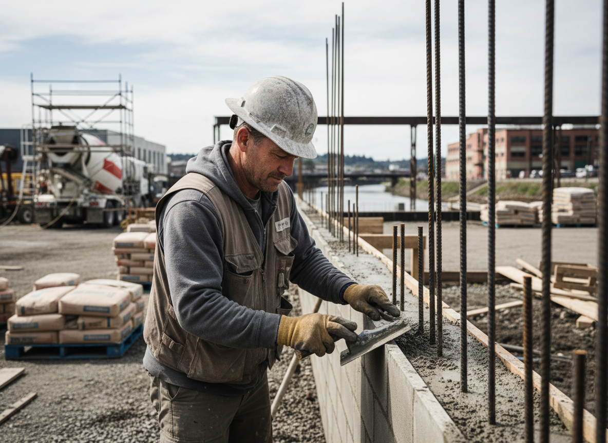 concrete masonry contractor in Milwaukie