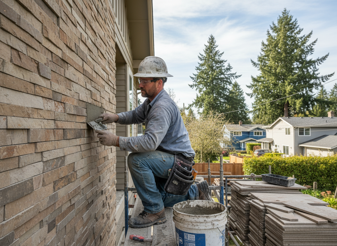 masonry veneer contractor in Milwaukie