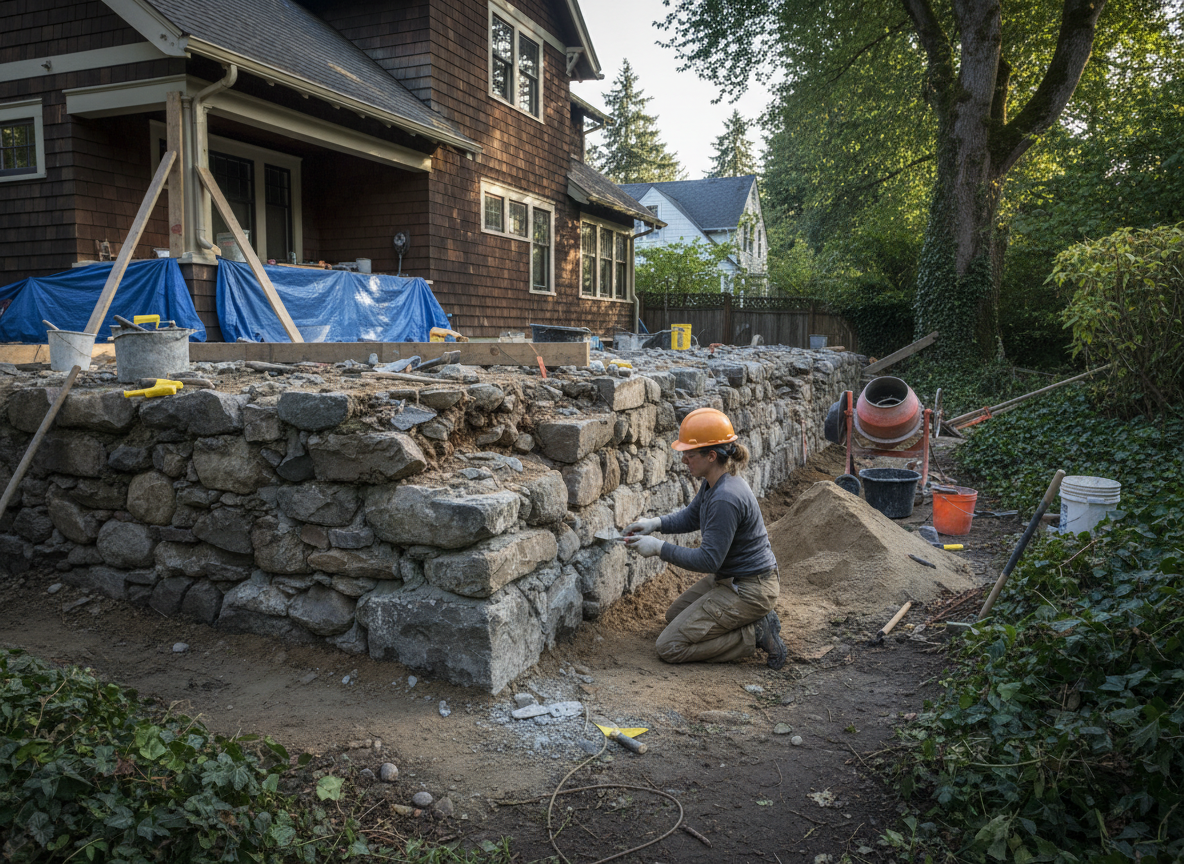 Masonry contractor in Clackamas