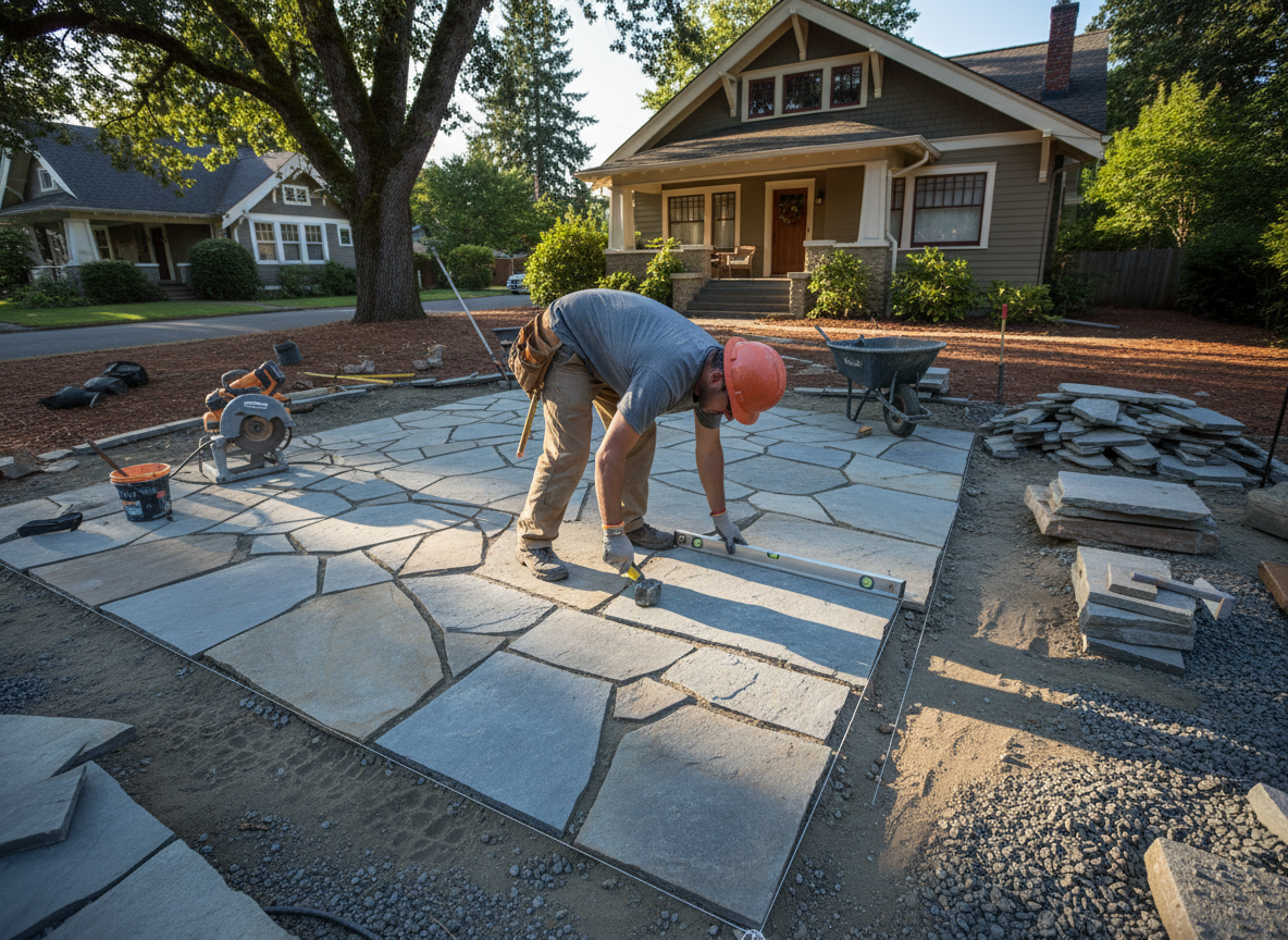 stone patio contractors in Milwaukie